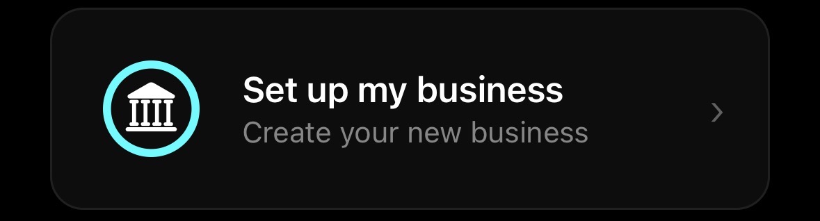 Set up my business